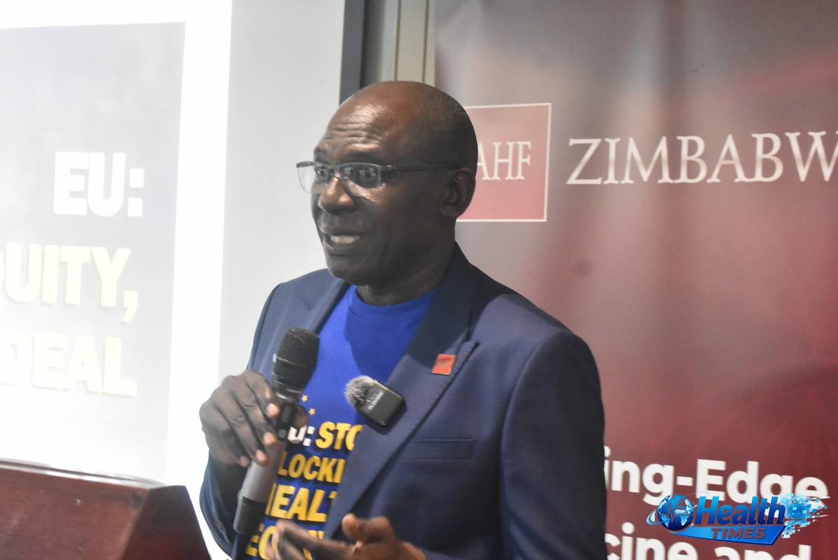 Dr Enerst Chikwati AHF Zimbabwe Manager