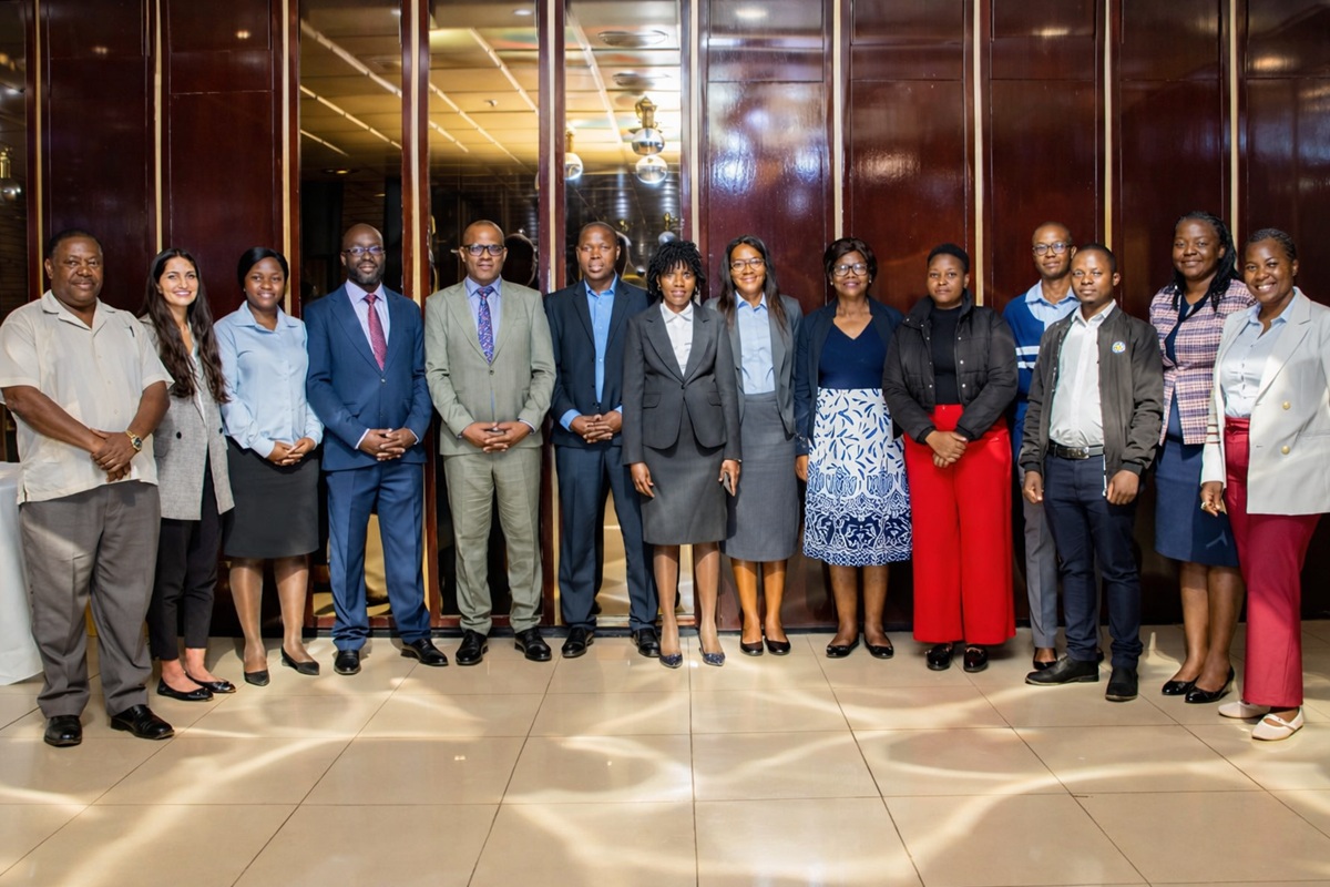 Zimbabwe public health workers during Data-to-Policy graduation ceremony