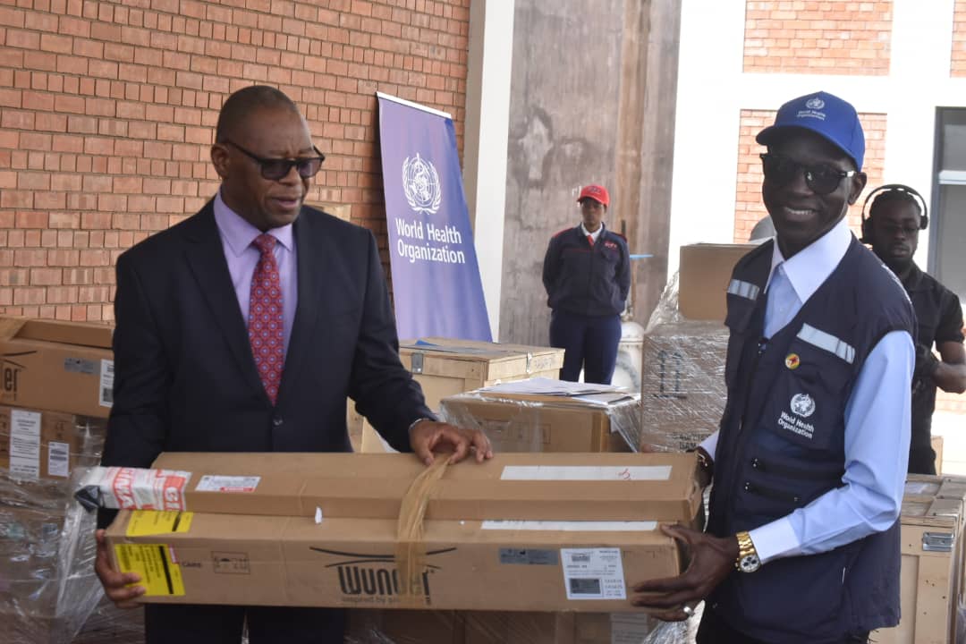 WHO Donates US$350,000 Cervical Cancer, Cholera Equipment to Zimbabwe