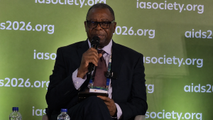 Dr Douglas Mombeshora Addresses AIDS 2026 on Zimbabwe's HIV Response for Children