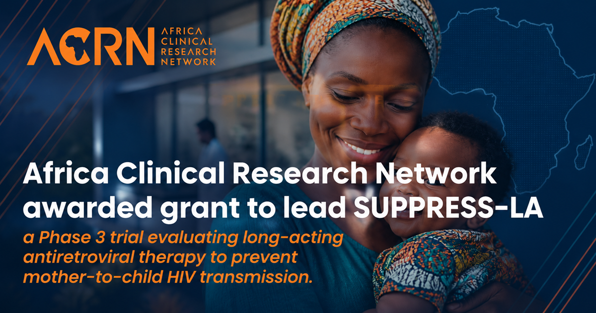 African mother and baby representing a trial of long-acting HIV treatment to prevent mother-to-child transmission