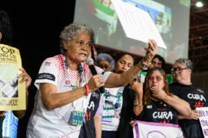 Protesters at AIDS 2026 raise concerns about HIV among Indigenous people