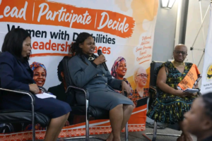 Women with disabilities push for greater voice in leadership and decision-making